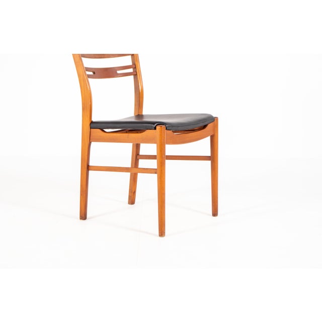 Black Vintage Danish Teak Dining Chairs from Farstrup Møbler, 1960s, Set of 6 For Sale - Image 8 of 14