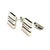 1990s 1990s Pair of Bvlgari Bulgari Estate Cufflinks Sterling Silver For Sale - Image 5 of 7