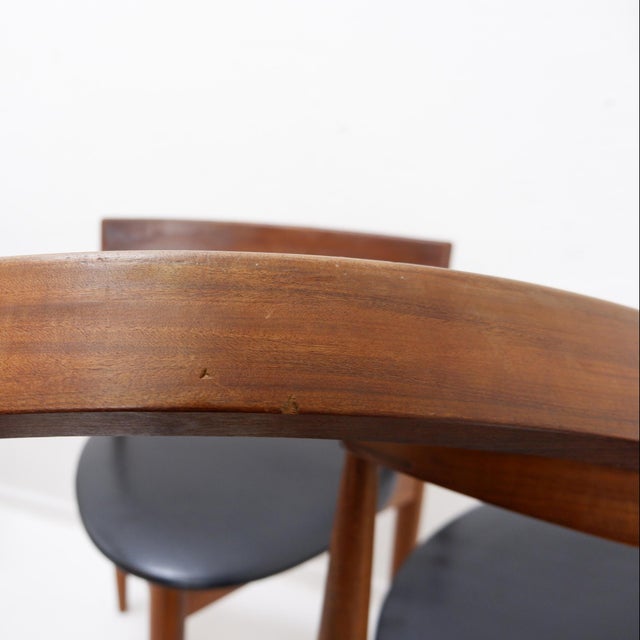 Extendable Teak Dining Table and Chairs by Hans Olsen for Frem Røjle, 1950s, Set of 7 For Sale - Image 13 of 18