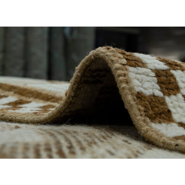 Textile Turkish Vintage Runner Rug 3' x 11'10" #17076 For Sale - Image 7 of 8