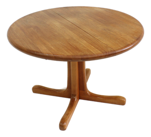 Vintage Danish Extendable Dining Table in Teak, 1960s