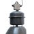 Industrial lamp speckled dark/grey enamel white interior E27 / E26 Up to 250V (Europe/UK Standard).The wiring of this item...