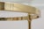 Brass & Glass Round End Table For Sale - Image 10 of 14