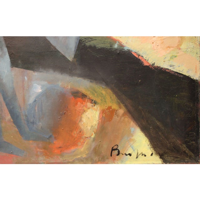 Victor Karnauh, A Game, Oil on Canvas For Sale - Image 7 of 12