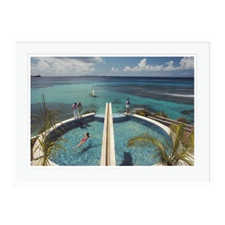 Holiday in Mustique 1989 by Slim Aarons Framed C-Print For Sale