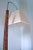 A beautiful Art Deco floor lamp with a unique rectangular lamp shade, which is brand new. The lamp was restored -...