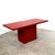 Vintage Italian Red Granite Coffee Table with Silver Flecks, 1980s For Sale - Image 3 of 12