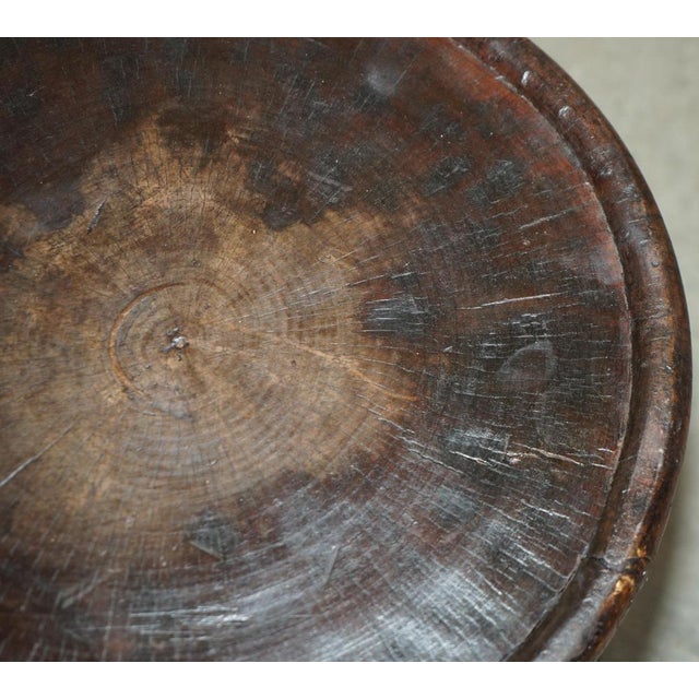 Hand-Carved Bamileke Side Table or Stool, Cameroon, 1930s For Sale - Image 6 of 15
