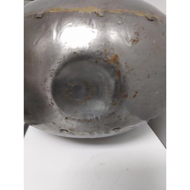 1910s 1910s Damigiana Brass and Metal Bottle For Sale - Image 5 of 8