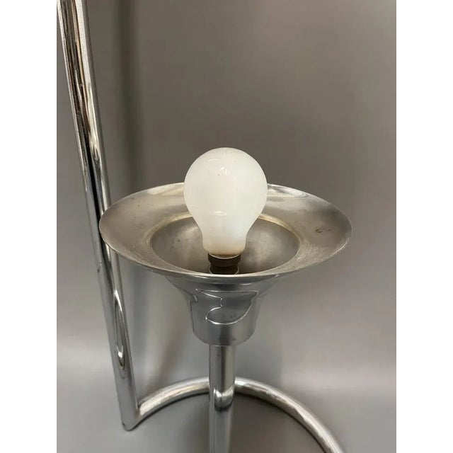 Metal Floor Lamp by Jean Perzel, 1940s For Sale - Image 7 of 10