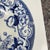 Blue Flora Earthenware Soup Plates by Creil and Montereau, 1800s, Set of 6 For Sale - Image 8 of 14