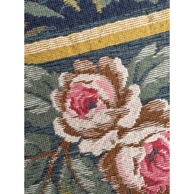 French Aubusson Style Jacquard Tapestry, 1950s For Sale - Image 17 of 18