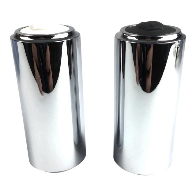 Wedgwood England Silver Plate Salt & Pepper Set - a Pair For Sale