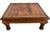 Mid-Century Anglo-Indian Teak & Repoussé Brass Nesting Table Set For Sale - Image 16 of 18