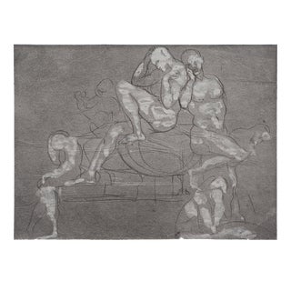 Auguste Rodin: Group of Shadows, Engraving For Sale