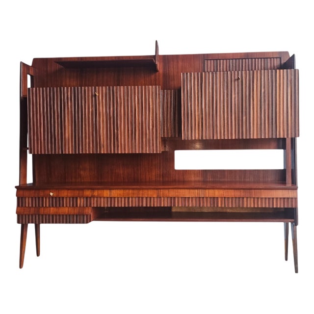 Mid-Century Modern Italian Bar Cabinet by Vittorio Dassi, 1960 For Sale