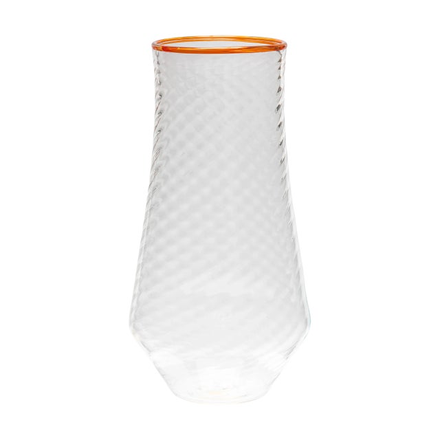 Add a thoughtful flair of fancy to your table with Celerie Kemble's glassware in whimsical color combinations and modern...