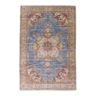 Galerie Shabab Collection Mid-20th Century Turkish Silk Herekeh Rug For Sale