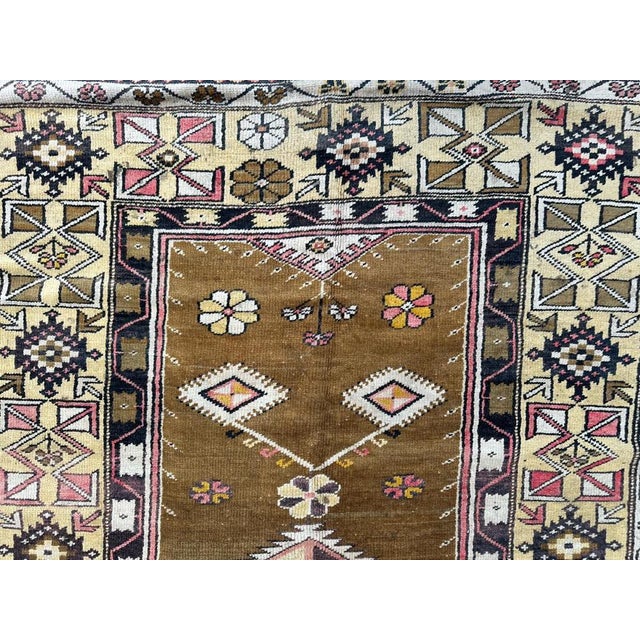 Rustic Vintage Turkish Anatolian Rug, 1960s For Sale - Image 3 of 18