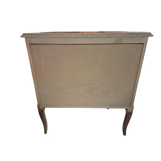 Wood Vintage Italian Inlaid Cabinet with Bronze Inserts, 1960 For Sale - Image 7 of 15