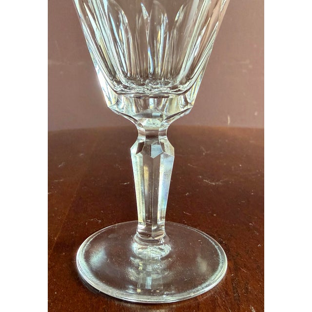 Waterford Late 20th Century Waterford Sheila Port Wine Glasses. Three (3) Glasses Included. For Sale - Image 4 of 6