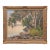 Early 20th Century Swedish Shoreline Painting, Beautiful Frame For Sale