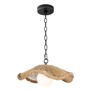 Provence Cafe Rope Pendant, Small For Sale