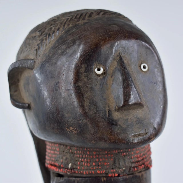 Dark Gray Early 20th Century Kwere Fetish Figural Cup Tanzania For Sale - Image 8 of 13