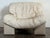 Mid-Century Modern Vintage 1970s Swiss Leather Chair For Sale - Image 3 of 12