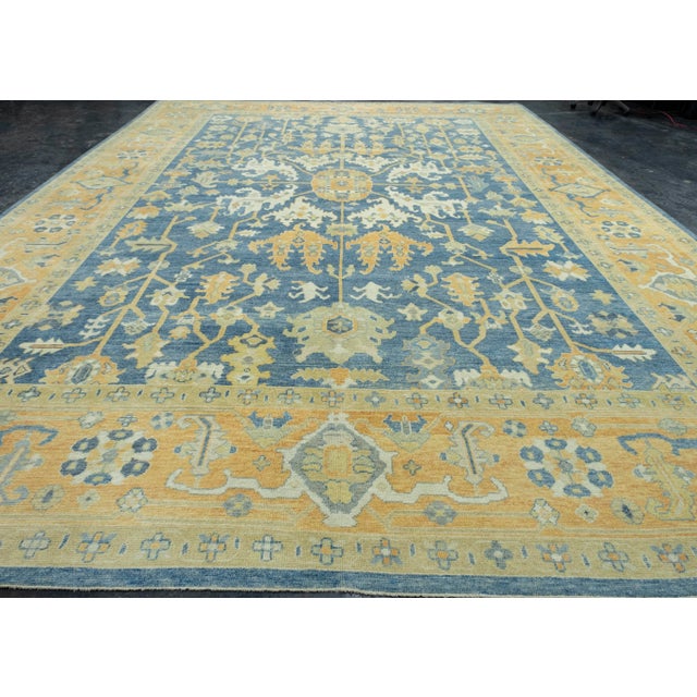 Turkish Oushak Rug 14'2" x 20'4" #18654 Explore a curated collection of hallway runners, wool rugs, and handmade...