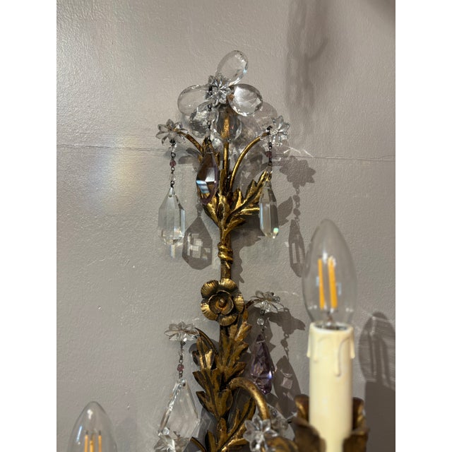 1950s Italian Sconces, a Pair For Sale - Image 6 of 11