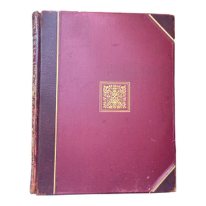 Early 19th Century Charles Dickens "A Gossip About His Life Works and Characters" Leather Bound Book
