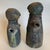 Mid 20th Century Mid-Century Painted Terracotta Pottery Male Female Sculptures - a Pair For Sale - Image 5 of 12