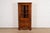 English Henkel Harris Style Cherry Wood Corner Cabinet, Circa 1970s For Sale - Image 3 of 14