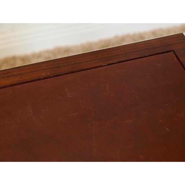 Auburn Mid 20th Century Ralph Lauren Tubular Wood Desk For Sale - Image 8 of 12