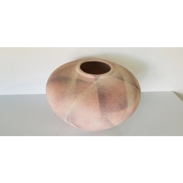 For your consideration we are presenting for sale is a fantastic Vintage art hand made decorative Ceramic Vase , features...