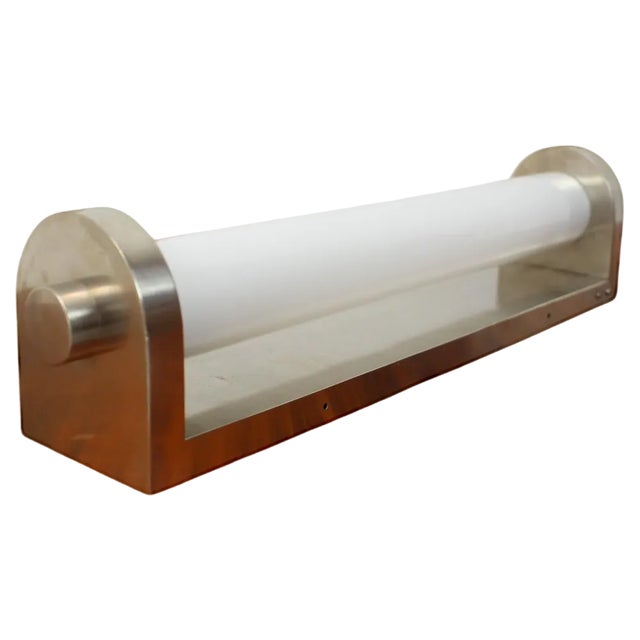 Large Bauhaus Functionalist Table or Wall Lamp, 1930s For Sale