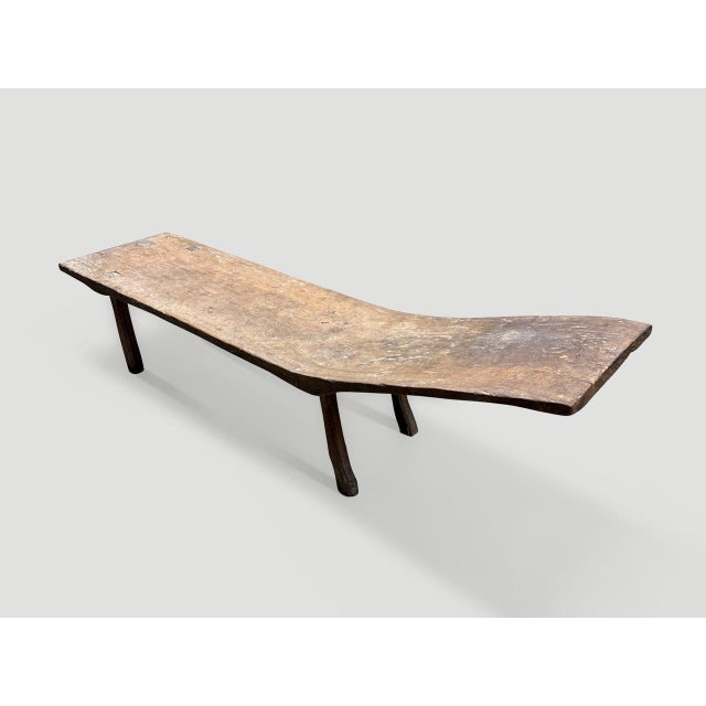 Contemporary Andrianna Shamaris Museum Quality Chaise or Bench For Sale - Image 3 of 18