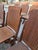 Antique Quartersawn Oak Folding Chairs, Steamboat Theater Seating, Set of 12 For Sale - Image 15 of 18