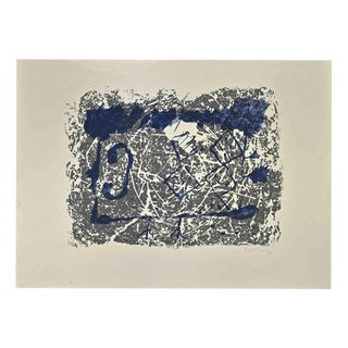 Martin Bradley, South Sign, 1971, Lithograph For Sale