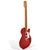 This remarkable piece is an oversize decorative Les Paul style guitar that stands over six feet tall. It makes us think of...