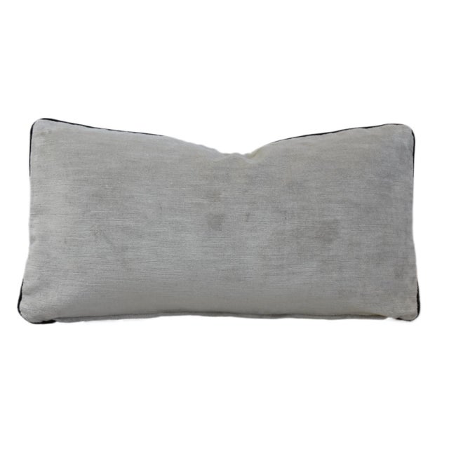 2020s Clarence House Velours Klee Beige Modern Geometric Feather/Down Pillow For Sale - Image 5 of 6