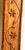 1960s 1960s Italian Coastal Carved Ornate Bamboo & Rice Mat Riviera Wall Mirror For Sale - Image 5 of 6