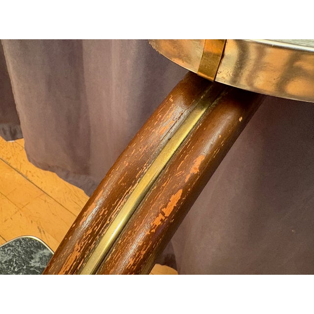 Brown Large Plant Stand, 1960s For Sale - Image 8 of 12