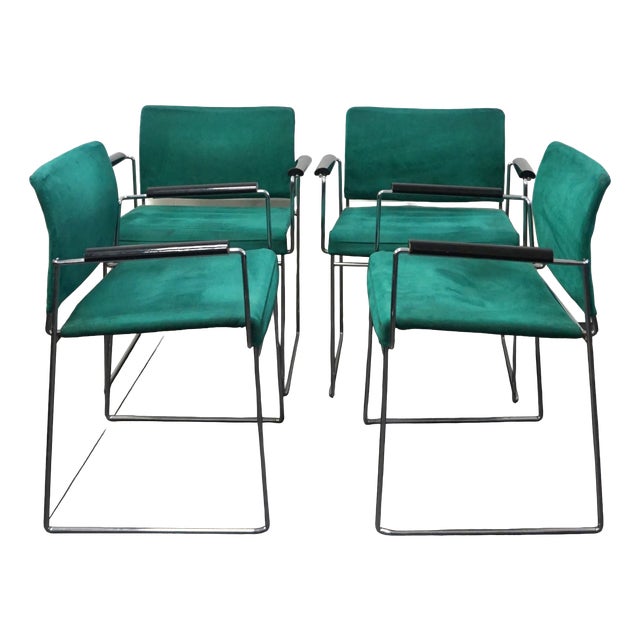 Italian Jano Chairs by Kazuhide Takahama for Simon Gavina, 1970s, Set of 4 For Sale