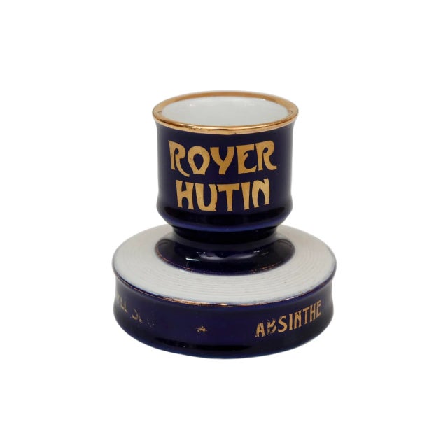 Royer Hutin Porcelain French Cafe Match Striker For Sale In Tampa - Image 6 of 6