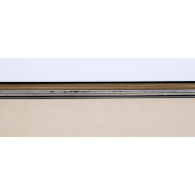 Wood 1968 Bernard Buffet "Canal" Hand Signed and Numbered Limited Edition 124/200 Print of Drypoint Etching Excellent Condition For Sale - Image 7 of 8