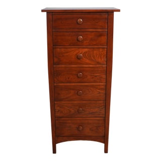 Stickley Mission Arts & Crafts Cherry Lingerie Chest For Sale