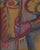1970s Avant-Garde Oil Painting, Ukrainian Artist Kovalenko Yu. (30-24) For Sale - Image 5 of 6