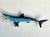Plastic Vintage Coastal Shark Mount For Sale - Image 7 of 7